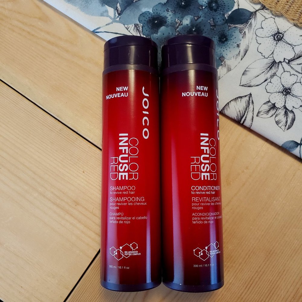 Joico Color Infuse Red Shampoo & Conditioner Set